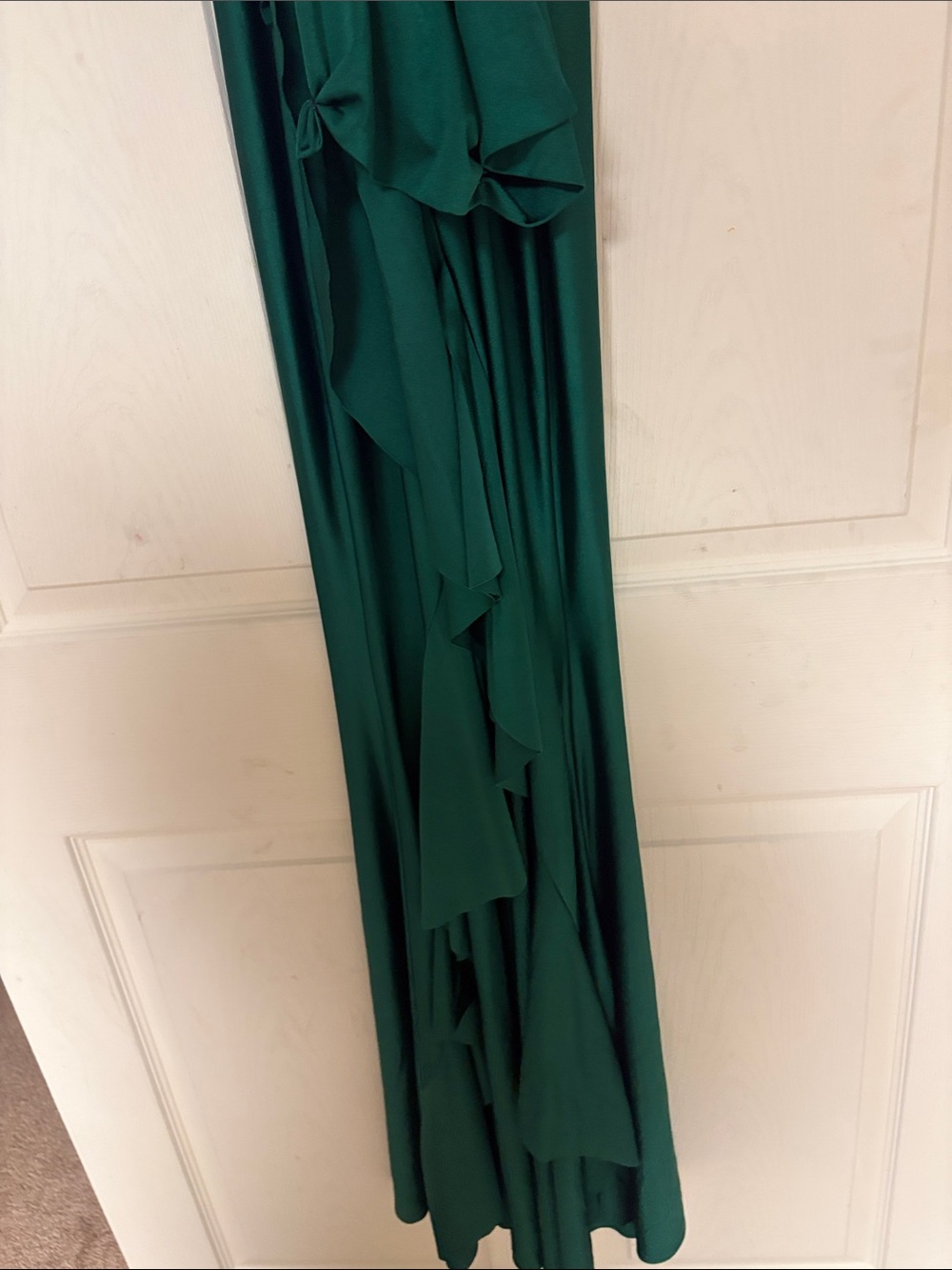 Fashion Nova Emerald Green Strappy Jumpsuit - Picture 5 of 5